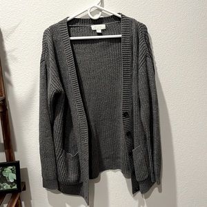Charcoal Cardigan